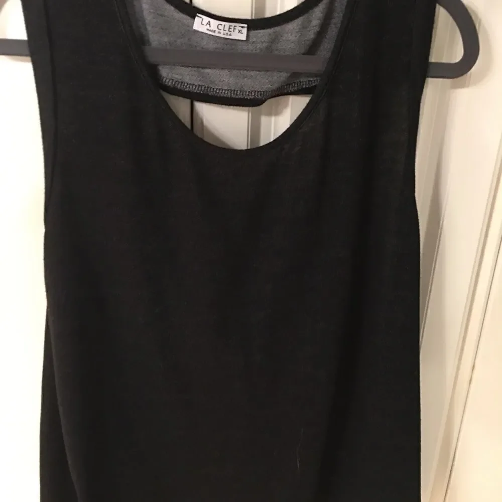 La Clef Open Back Keyhole Tank - Picture 3 of 15